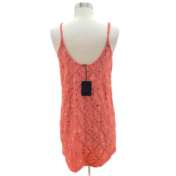 NBD x Revolve “Hypnotize Me “ Embellished Mini Slip Dress, S - Picture 10 of 13